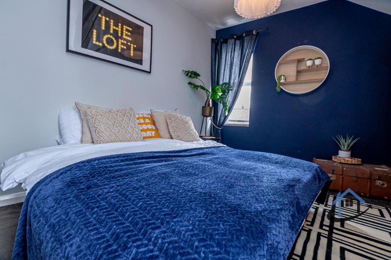 Flat 5, Super King Bed, Free Parking, Workspace, Free Wi-Fi Nottingham Extérieur photo